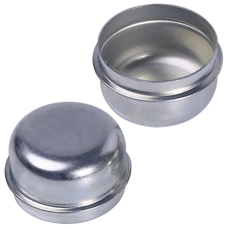 perfifan Chongjia Replaces Compatible with Trailer 1.98" Inch Grease Dust Cap 2k 3.5k 3,500 lb Axle with Plug (2Pack) - Image 2